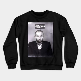 Menachem Begin Arrest Mugshot Crewneck Sweatshirt